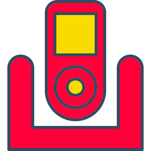 Беспроводной телефон Generic color lineal-color иконка