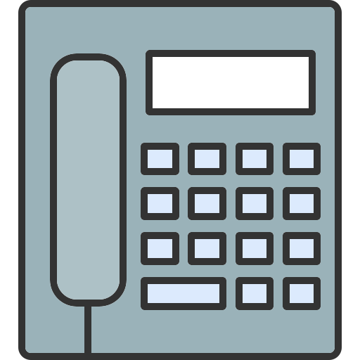 公衆電話ボックス Generic color lineal-color icon