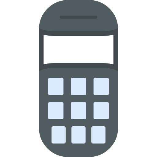 Cell phone Generic color fill icon
