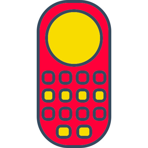 Сотовый телефон Generic color lineal-color иконка