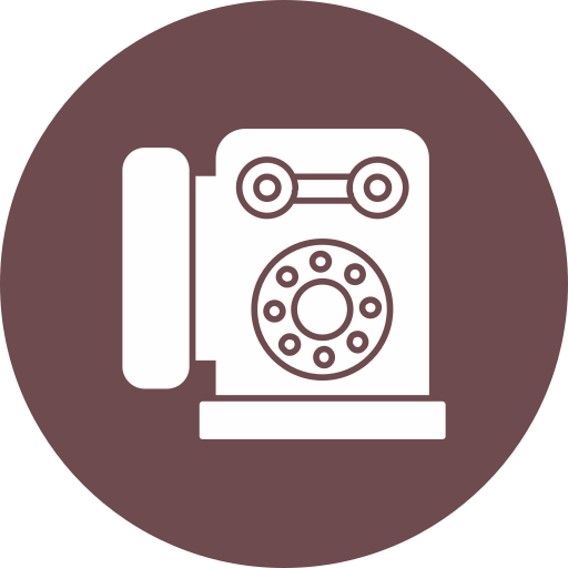 古い電話 Generic color fill icon