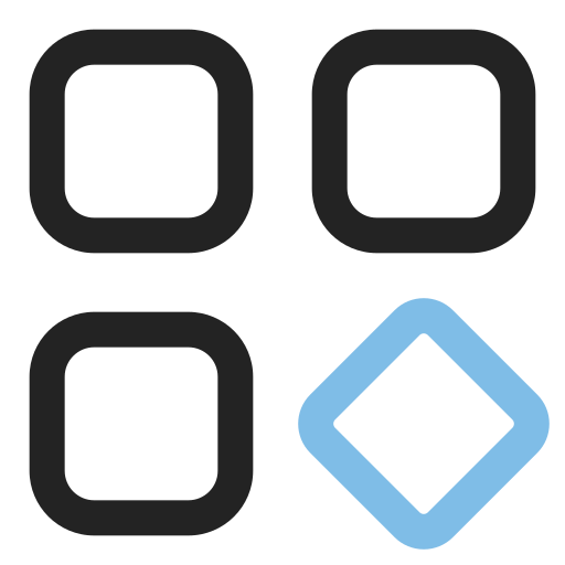Application Generic color outline icon