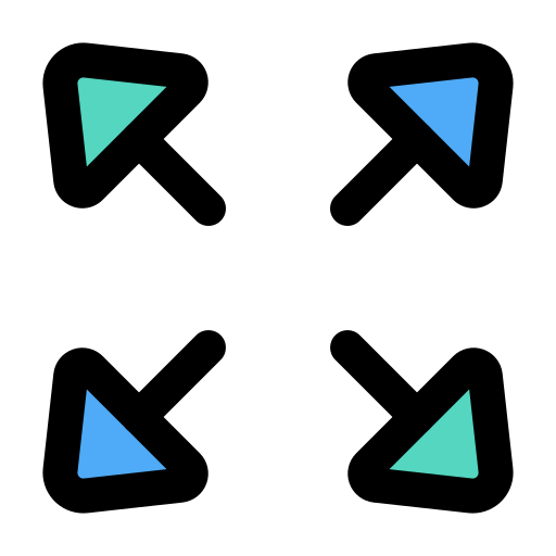 pełny ekran Generic color lineal-color ikona