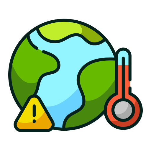 il riscaldamento globale Generic color lineal-color icona