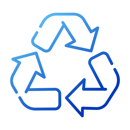 recycling Generic gradient outline icon