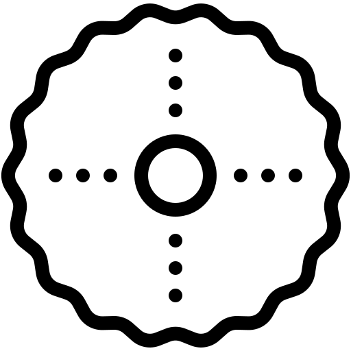 うに Generic black outline icon