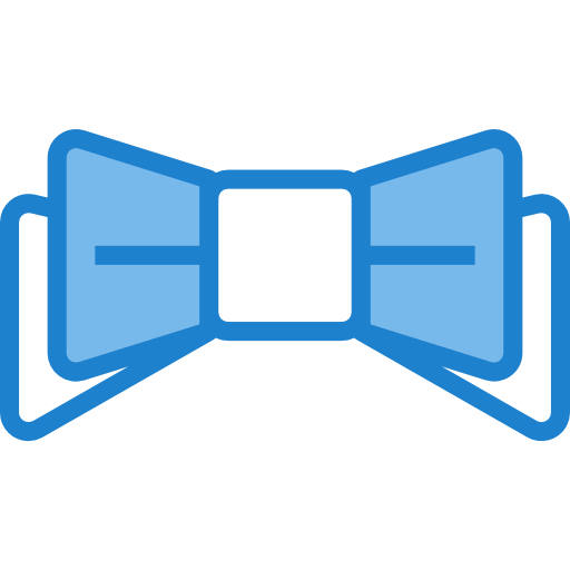 Bow tie itim2101 Blue icon