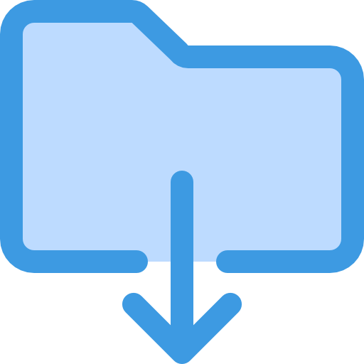 Folder itim2101 Blue icon