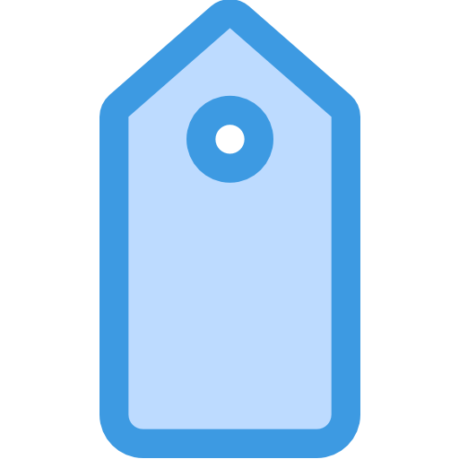 etiqueta itim2101 Blue icono