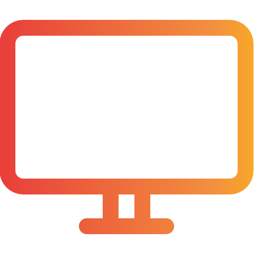 monitor itim2101 Gradient icon