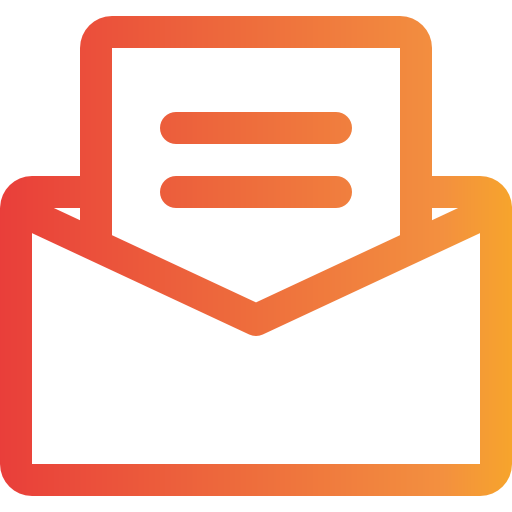 mail itim2101 Gradient icoon