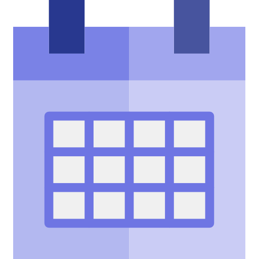 カレンダー srip Flat icon