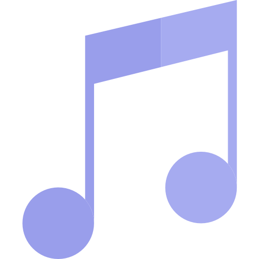 Music player srip Flat icon