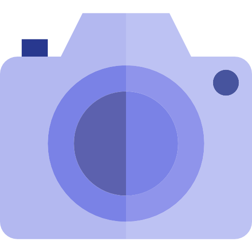 fotocamera srip Flat icona