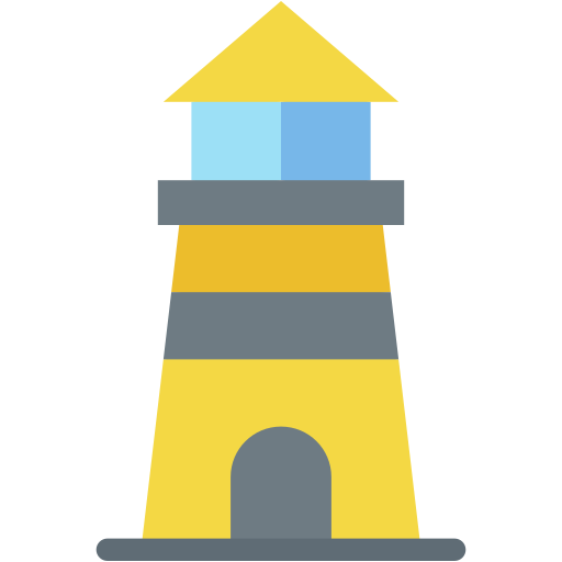 灯台 Generic color fill icon