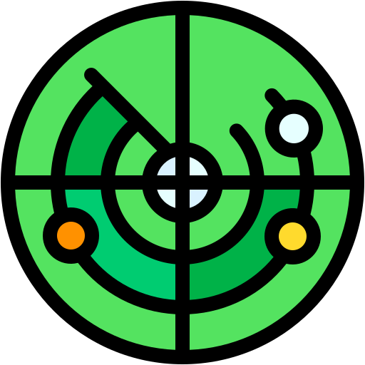 Radar Generic color lineal-color icon