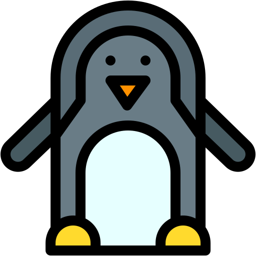 Пингвин Generic color lineal-color иконка