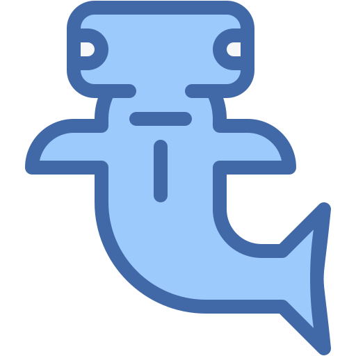 Hammerhead Generic color lineal-color icon