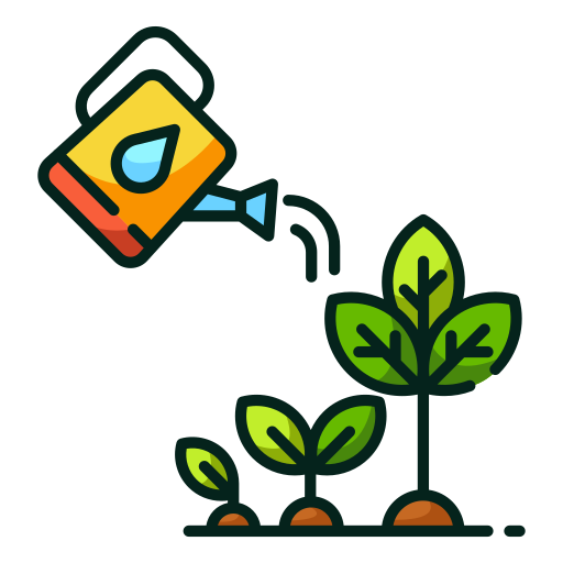 Поливать растения Generic color lineal-color иконка
