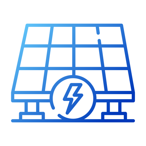 Solar panel Generic gradient outline icon