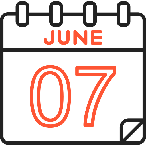 June Generic color outline icon