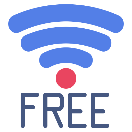 Free wifi Generic color fill icon