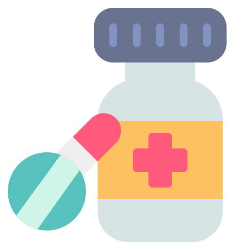 Pharmacy Generic color fill icon