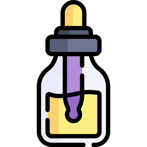 Essential oil Kawaii Lineal color icon