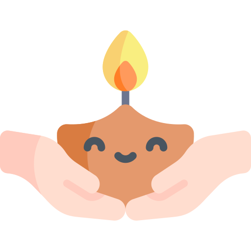 Diwali Kawaii Flat icon