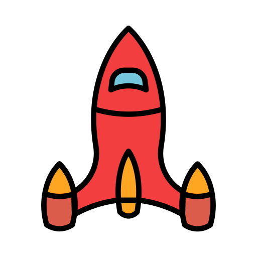 宇宙船 Generic color lineal-color icon