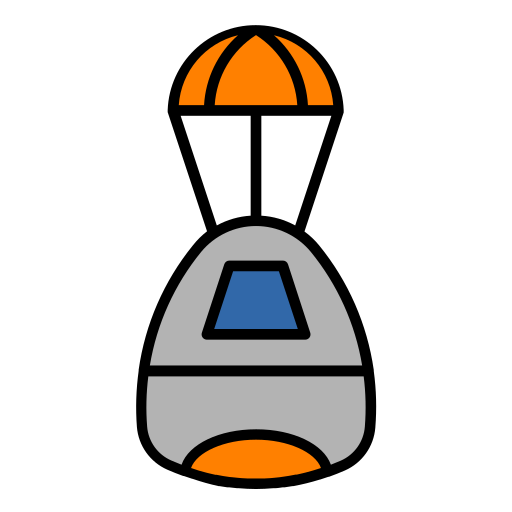 modulo spaziale Generic color lineal-color icona