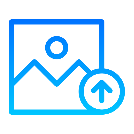 그림 Generic gradient outline icon