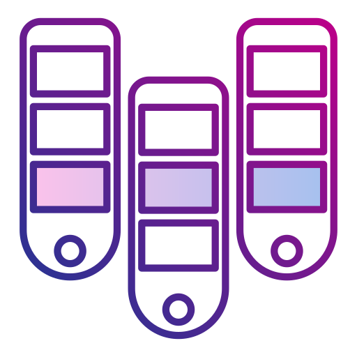 palet kleur Generic gradient lineal-color icoon