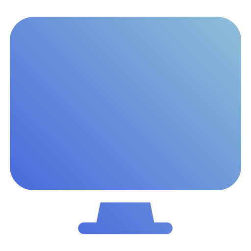 Monitor Generic gradient fill icon