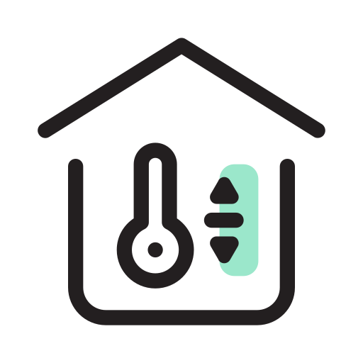 termostato Generic color lineal-color Ícone