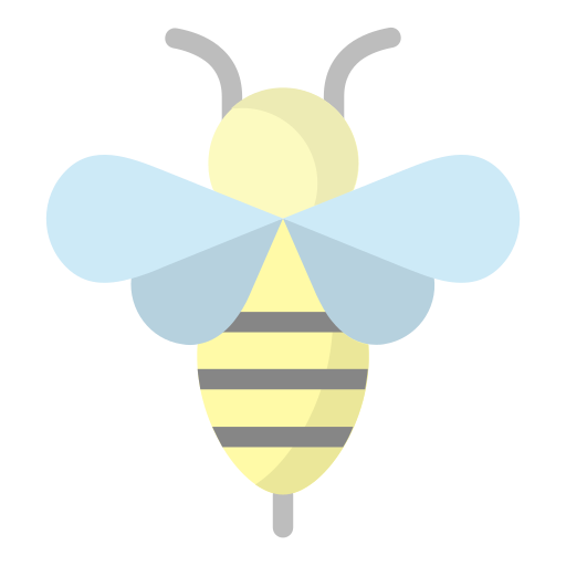 пчела Generic color fill иконка