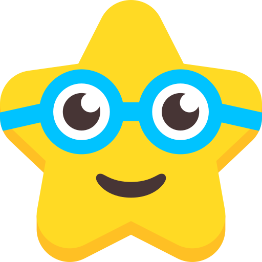 Nerd glasses Generic color fill icon
