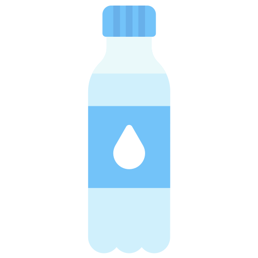 bouteille d'eau Generic color fill Icône