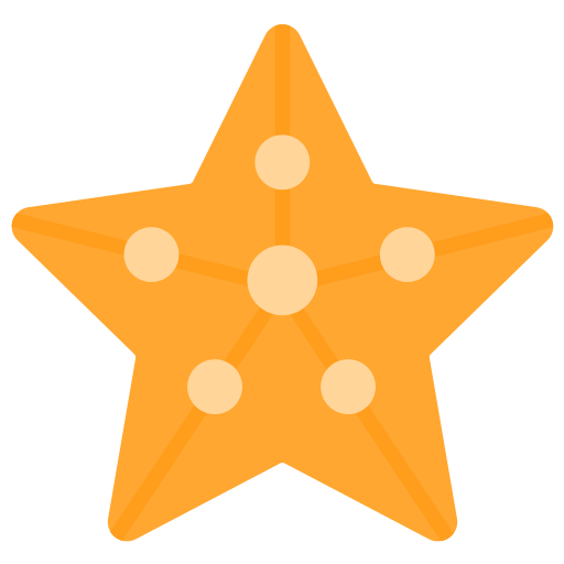 estrela do mar Generic color fill Ícone