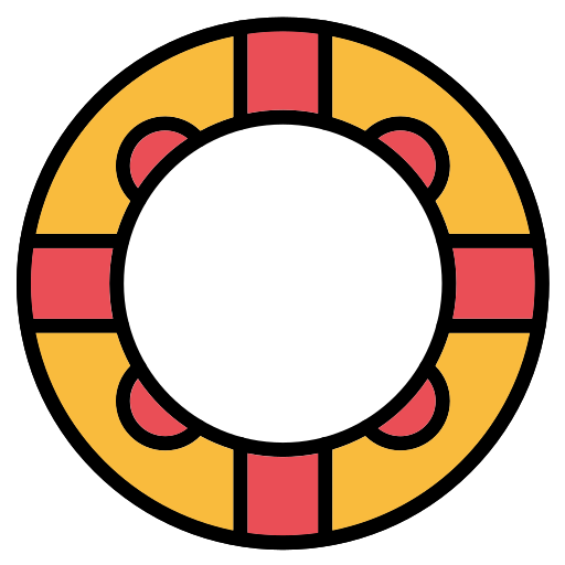 gummi ring Generic color lineal-color icon
