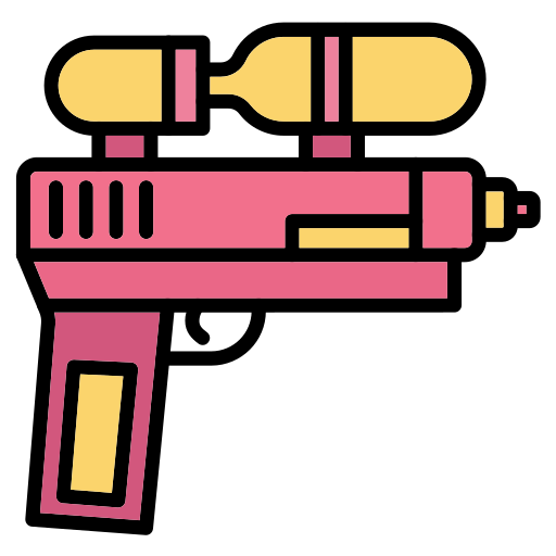 물총 Generic color lineal-color icon