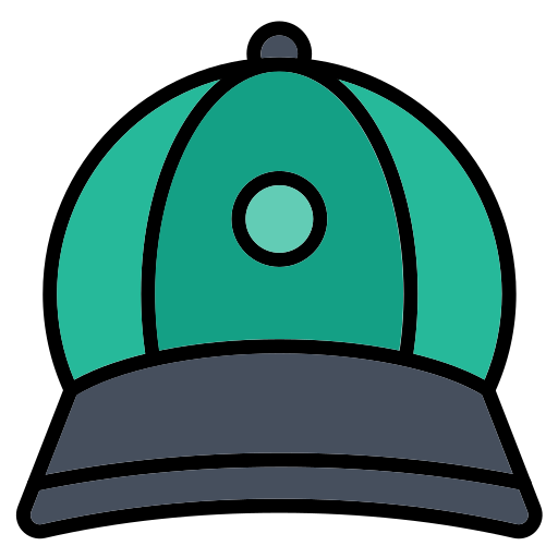 gorra Generic color lineal-color icono