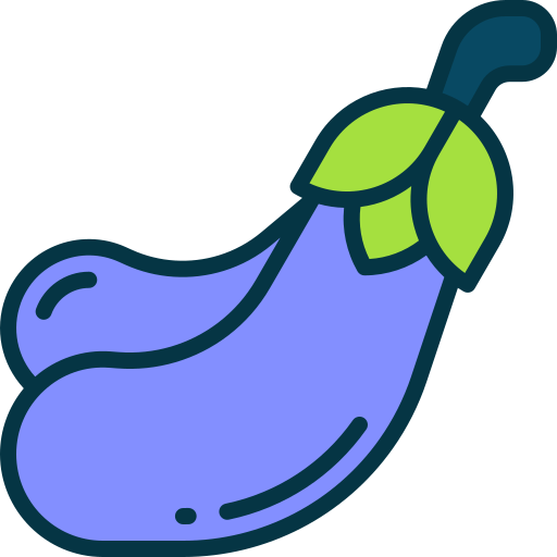 Eggplant Generic color lineal-color icon