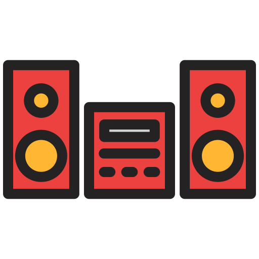 Stereo Generic color lineal-color icon