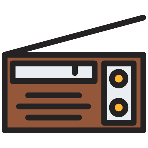 radio Generic color lineal-color icono