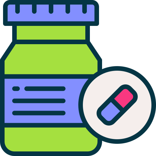 vitamine Generic color lineal-color icoon