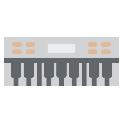 Piano Generic color fill icon