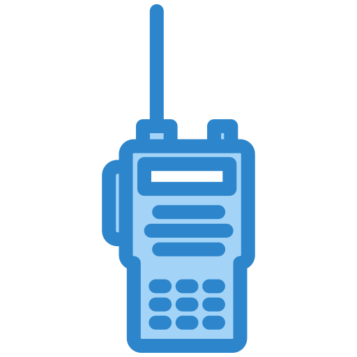 walkie-talkie Generic color lineal-color icoon