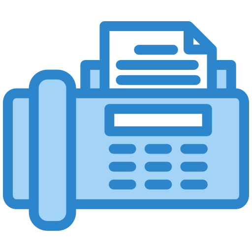 Fax machine Generic color lineal-color icon