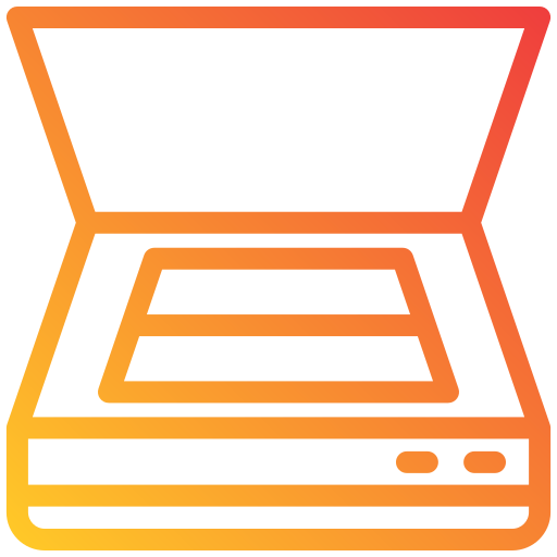scanner Generic gradient outline icon